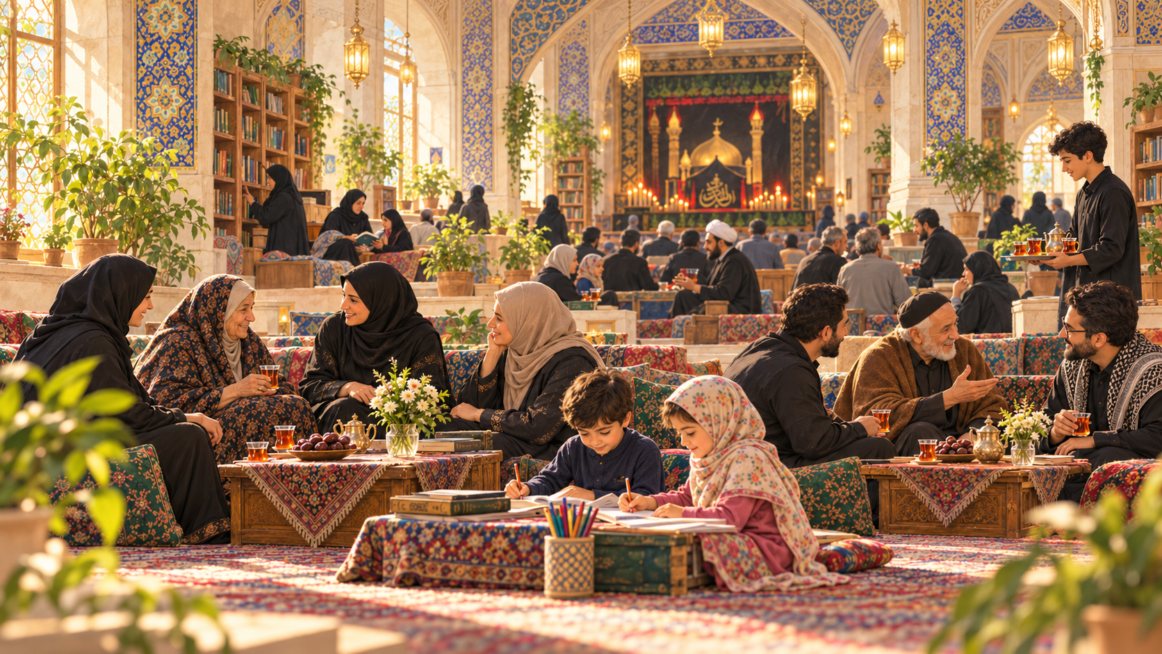 حسینیه؛ فضایی برای عبادت، آرامش و پیوند اجتماعی