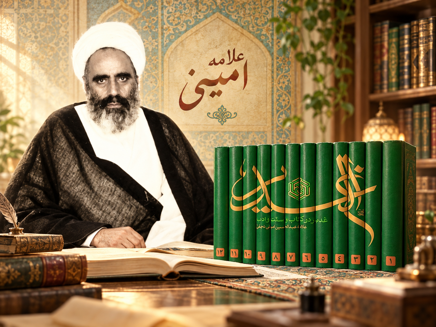 علامه امینی؛ مردی که عمرش را وقف غدیر کرد